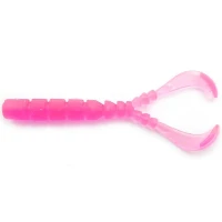 Grub Mustad Aji Micro Chiki UV Clear Pink, 4.3cm, 12+1buc/pac Grub Mustad Aji Micro Chiki UV Clear Pink, 4.3cm, 12+1buc/pac