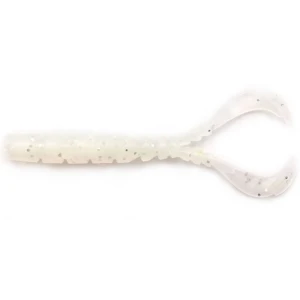 Grub Mustad Aji Micro Chiki White Glow Glitter, 4.3cm, 12+1buc/pac