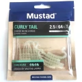 Grub Mustad Finesse Micro UV Clear Red Glitter, 6.4cm, 12buc/pac Grub Mustad Finesse Micro UV Clear Red Glitter, 6.4cm, 12buc/pac