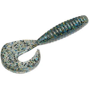 Grub Strike King Rage Tail Grub, Blue Gill, 10cm, 10buc/plic
