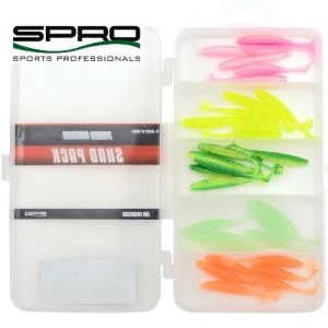 Cutie Spro Pc Cu 20 Twistere Micro Shad Flash 7.5cm