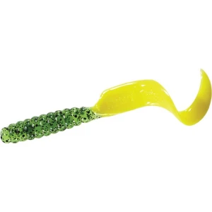 GRUB MISTER TWISTER 10CM LIME BLACK/YELLOW 5BUC/PL GRUB MISTER TWISTER 10CM LIME BLACK/YELLOW 5BUC/PL
