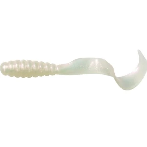 Grub Mister Twister 10cm White Pearl 5buc/pl