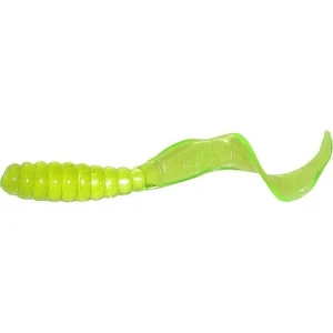 Grub Mister Twister 12cm Verde Gliter 5buc/plic