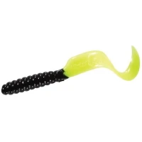 Grub Mister Twister 5cm Black Pearl/Verde Gliter 10buc/plic Grub Mister Twister 5cm Black Pearl/Verde Gliter 10buc/plic
