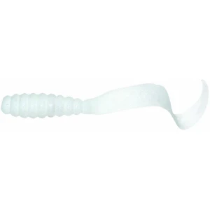 Grub Mister Twister 8cm White 5buc/plic