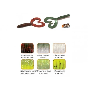 Grub Rapture Twin 9cm 10buc/plic Green Lime