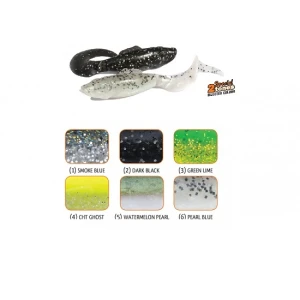 Grub Rapture Xciter 7.5cm 10buc/plic Green Lime