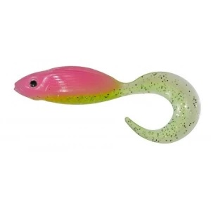 Grub Sensas Gunki Grubby Gun Pink Chartreuse 5cm 10buc/plic