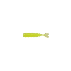 Grub Storm Gomoku Soft Bulky Ring Chartreuse Glow 3.5cm 10buc/plic