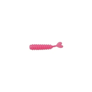 Grub Storm Gomoku Soft Bulky Ring Pink Glow 3.5cm 10buc/plic