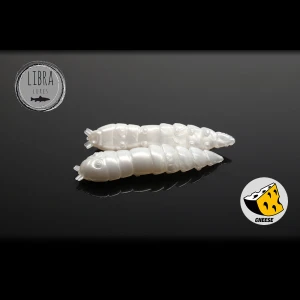 Naluca Worm Libra Lures Kukolka 4.2cm Cheese 004