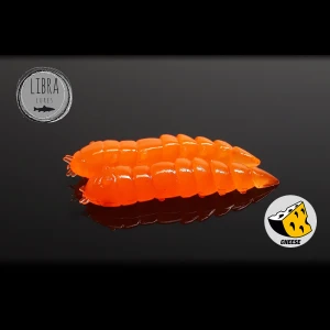 Naluca Worm Libra Lures Kukolka 4.2cm Cheese 011 Naluca Worm Libra Lures Kukolka 4.2cm Cheese 011