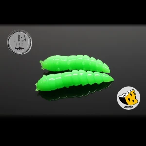 Naluca Worm Libra Lures Kukolka 4.2cm Cheese 026