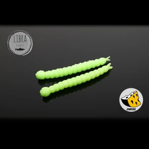 Naluca Worm Libra Slight 3.8cm 026 Cheese 15buc/borcan