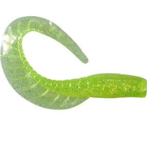 Shad Dragon Twister Maggot 10cm Chartreuse