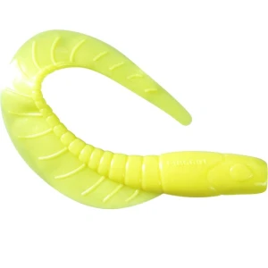 Shad Dragon Twister Maggot 10cm Super Yellow