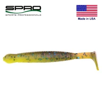 TWISTERE SPRO USA ARROW TAIL 8CM CHART BELLY 10 BUC