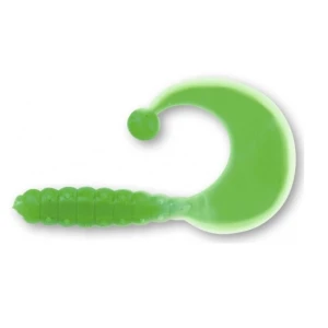 Twister Quantum Curly B-bobbles 3.5cm Garlic Aroma Green Si White