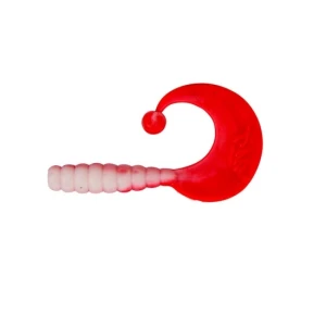 Twister Quantum Curly B-bobbles 3.5cm Garlic Aroma Red Si White