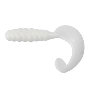 Twister Spro Spiratail 5.5 Cm White 10 Buc