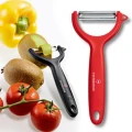 Curatator Fructe Victorinox Tomato And Kiwi Peeler, Lama Dubla Zimtata, Rosu