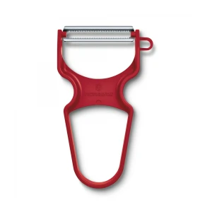 Curatator Legume Victorinox Rapid, Maner Abs Plastic, Lama Serata, Rosu