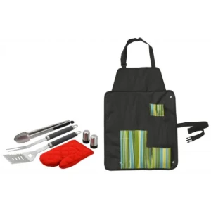 Set cattara 7 ustensile pentru gratar + sort tt13107