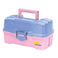 Valigeta Plano Two-Tray Tackle Box Blue/Pink