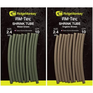 Tub termo RidgeMonkey RM-Tec Shrink Tube 2.4mm Silt Black Tub termo RidgeMonkey RM-Tec Shrink Tube 2.4mm Silt Black