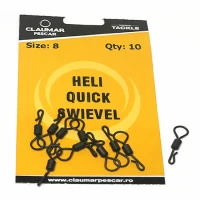 Heli Quick Swivel Claumar Nr 8 10buc