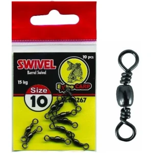 Varteje Extra Carp Barrel Swivel Nr14 10 Buc/plic 11kg