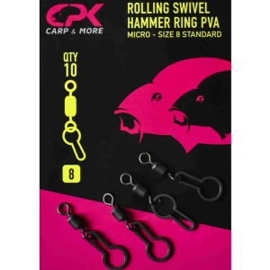 Vartej Cpk Rolling Swivel Hammer Ring Pva Nr8 10buc/plic