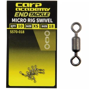 Vartej Carp Academy Micro Hook Swivel, Marime XS / Nr.18, 10buc/plic Vartej Carp Academy Micro Hook Swivel, Marime XS / Nr.18, 10buc/plic