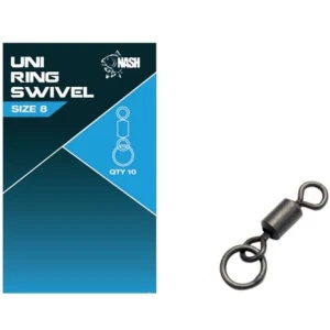 Vartej Cu Anou Nash Ring Swivel, Size 8, 10buc/pac
