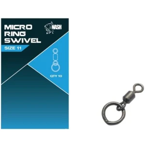 Vartej Nash Micro Ring Swivel, Size 11, 20buc/pac