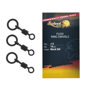 Vartejuri Flexibile Select Baits Flexi Ring Swivels Nr.12, 10buc/plic