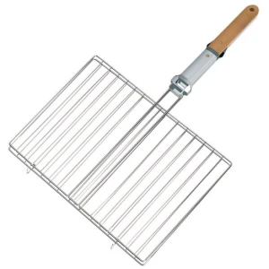 Gratar Campingaz dublu 35*25 din crom  Gratar Campingaz dublu 35*25 din crom