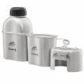 Set Camping pentru Gatit  Helikon Tex Pathfinder Canteen Cooking Set Stainless Steel 