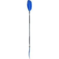 Pagaie Dubla Scoprega Din Aluminiu, Albastra, 225cm