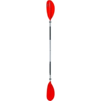 Pagaie Dubla Scoprega Din Aluminiu, Rosie, 230cm