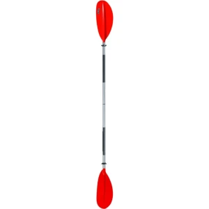 Pagaie Dubla SCOPREGA din Aluminiu, Rosie, 230cm