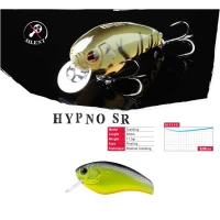 Vobler Colmic Herakles Hypno-SR F 5.6cm 11.5g Chartreuse Black Back  Vobler Colmic Herakles Hypno-SR F 5.6cm 11.5g Chartreuse Black Back