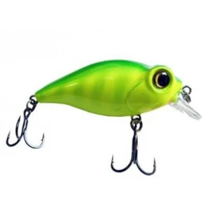 Bug Eye Bait Floating 50mm 6,5gr Galben Verde Fluo