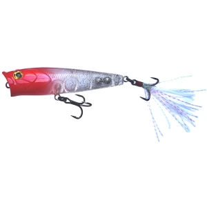 Vobler  Mustad Burpy Popper, 6,5cm/6,3g, Redhead