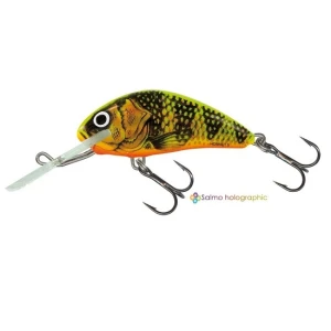 Vobler Salmo Hornet Floating, Gold Fluo Perch, 6cm, 10g