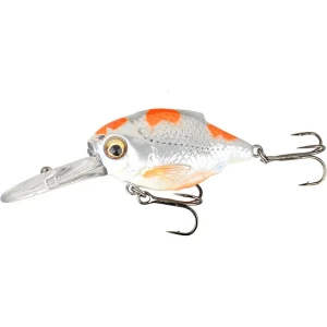 Vobler Savage 3d Crucian Crank 4.6cm/7g Sf Sr03 Pearl White Silver