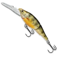 Vobler Articulat Live Target Yellow Perch Jointed Floating, Natural Matte, 11g, 7.3cm  Vobler Articulat Live Target Yellow Perch Jointed Floating, Natural Matte, 11g, 7.3cm