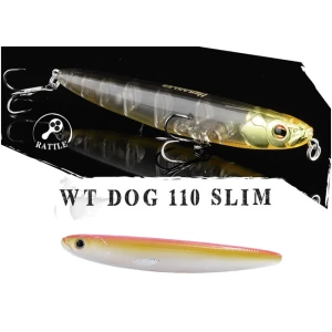 Vobler Colmic Herakles Wt-dog 110 Slim 11cm 13.5g Pink Orange