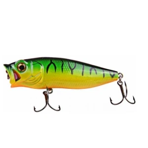 Vobler Dam Effzett Baby Popper 80mm 10.4gr Fire Shark